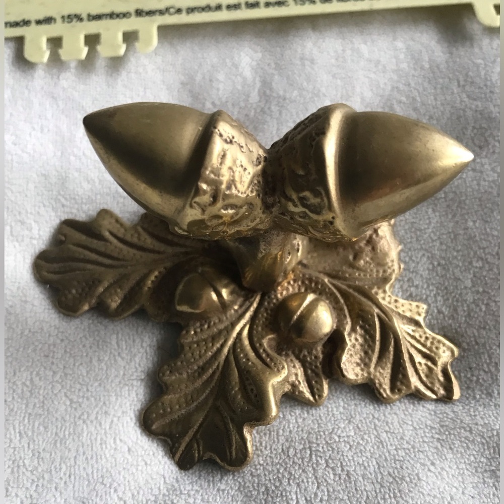 Ruffoni solid brass Acorn cookware knob for lid (Brand New)